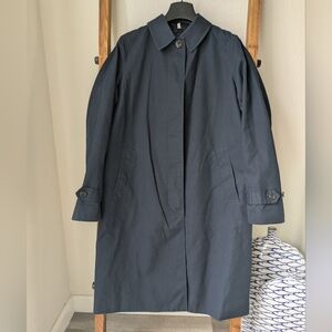 Source Unknown Women's Navy Trench Coat - Size S